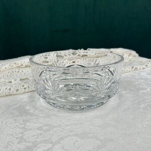 Vintage Elegant Leaded Glass Crystal Bowl